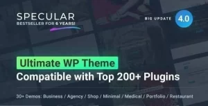 Specular Business WordPress Multi-Purpose 4.2.8 GPL Theme
