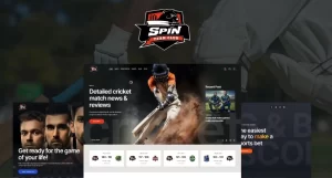 Spin – Cricket Team Sports WordPress Theme + AI 1.0.0 GPL Theme