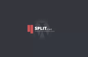Split : WordPress CV/Vcard Template 1.0 GPL Theme