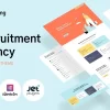 Staffing Recruitment Agency Website Template WordPress Theme 1.0.1破解版主题