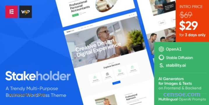 Stakeholder Business WordPress Theme 1.0.0 GPL Theme 1 Stakeholder Business WordPress Theme 1.0.0 GPL Theme