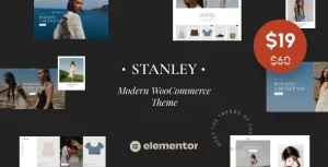 Stanley – Modern Fashion WooCommerce Theme 1.0.3 GPL Theme