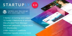 Startuply 3.1 GPL Theme