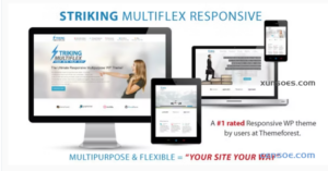 Striking MultiFlex Ecommerce Responsive WP Theme 2.3.8 GPL Theme