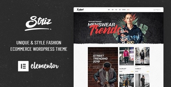 Striz Fashion Ecommerce WordPress Theme 1.6.0 GPL Theme 1 Striz Fashion Ecommerce WordPress Theme 1.6.0 GPL Theme