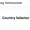 Strong Testimonials Country Selector 1.2.7破解版插件