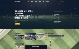 Strony Sport Classic WordPress Elementor Theme WordPress Theme 1.0.0 GPL Theme