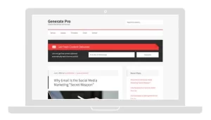 StudioPress Generate Pro Theme 2.1.1 GPL Theme