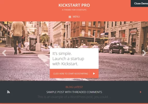 StudioPress Kickstart Pro Theme 1.3.7 GPL Theme