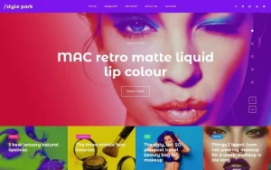StylePark Fashion Blog WordPress Theme 1.0.0 GPL Theme