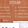 Styler Icons Fonts and CSS generator for WP 1.5破解版插件
