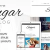 Sugar Clean Personal WordPress Blog Theme 3.0破解版主题