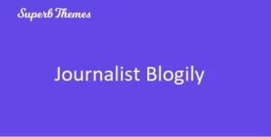 Superb JournalistBlogily 112.5 GPL Theme