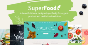 Superfood Organic Food Products Theme 1.10 GPL Theme