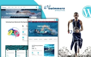 Swimmerz Swimming Service WordPress Theme 1.0.0 GPL Theme