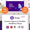 Swipy Creative Agency WordPress Theme 1.0.5破解版主题