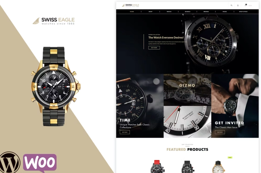 Swiss Eagle WooCommerce Shop Theme 2.3 GPL Theme 1 Swiss Eagle WooCommerce Shop Theme 2.3 GPL Theme