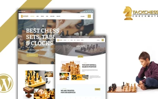 Tacchess- Chess WordPress Theme 1.0.0 GPL Theme