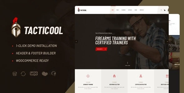 Tacticool | Shooting Range Gun Store WordPress Theme 1.0.2 GPL Theme 1 Tacticool | Shooting Range Gun Store WordPress Theme 1.0.2 GPL Theme