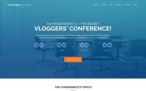 Talking Business Business Coaching Consulting WordPress Theme 1.0.0 GPL Theme