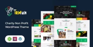 Tamun Fundraising WordPress Theme 1.6 GPL Theme