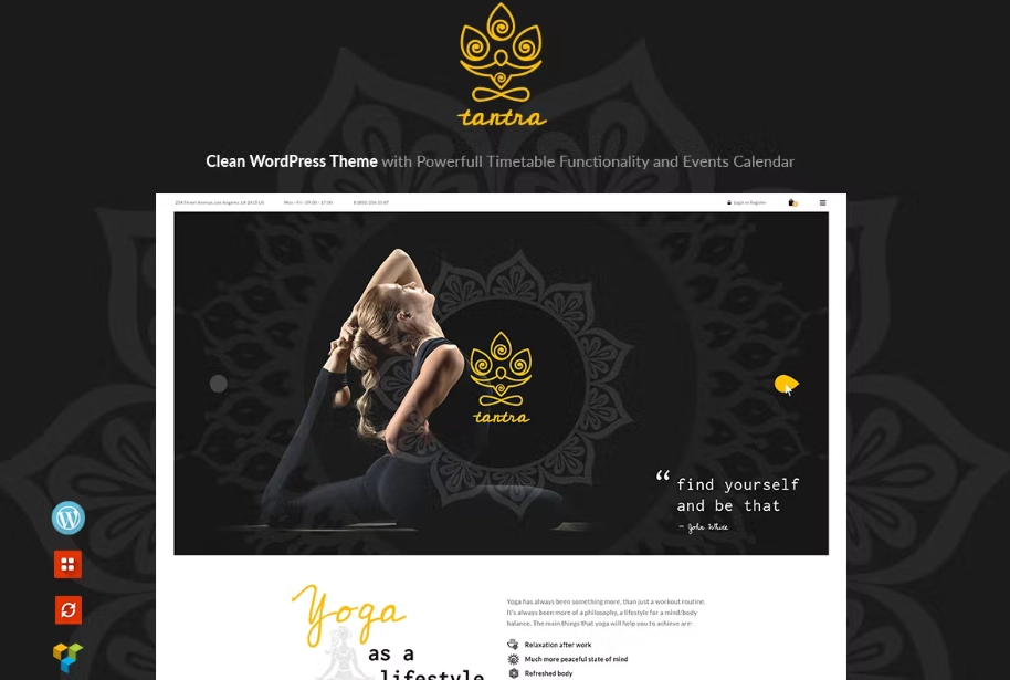 Tantra A Yoga Studio and Fitness Club WP Theme 1.0.5 GPL Theme 1 Tantra A Yoga Studio and Fitness Club WP Theme 1.0.5 GPL Theme