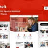 Taskoit Digital Agency Business WordPress Theme 1.0.0破解版主题