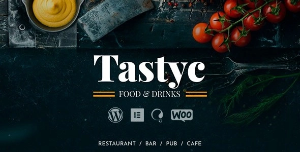 Tastyc Restaurant WordPress Theme 2.1.0 GPL Theme 1 Tastyc Restaurant WordPress Theme 2.1.0 GPL Theme