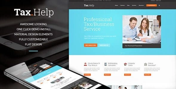 Tax Help | Finance Accounting Adviser WordPress Theme 1.2 GPL Theme 1 Tax Help | Finance Accounting Adviser WordPress Theme 1.2 GPL Theme