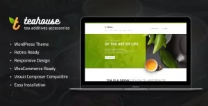 TeaHouse | Tea Store and Coffee Shop WordPress Theme 1.1 GPL Theme