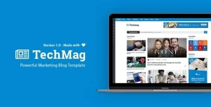 TechMag Multipurpose WordPress News and Magazine Theme 1.0.0 GPL Theme
