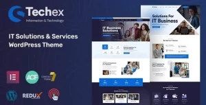 Techex IT Solutions Technology WordPress Theme 1.0.4 GPL Theme