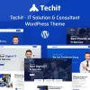 Techit IT Solution Consultant WordPress Theme 1.0.0破解版主题