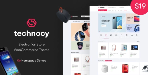Technocy Electronics Store WooCommerce Theme 2.0.0 GPL Theme 1 Technocy Electronics Store WooCommerce Theme 2.0.0 GPL Theme