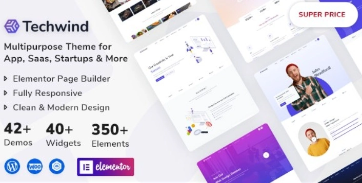 Techwind Multipurpose Landing Page WordPress Theme 1.0.2 GPL Theme 1 Techwind Multipurpose Landing Page WordPress Theme 1.0.2 GPL Theme