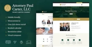 The Law A Classic Legal Advisers Attorneys WordPress Theme 1.6.2 GPL Theme