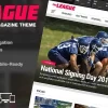 The League Sports News Magazine WordPress Theme 4.2.1破解版主题