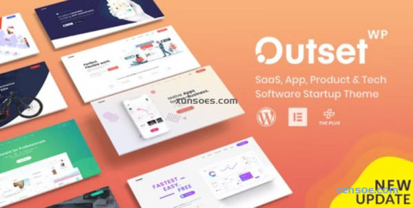 The Outset MultiPurpose WordPress Theme for Saas Startup 1.2.1 GPL Theme