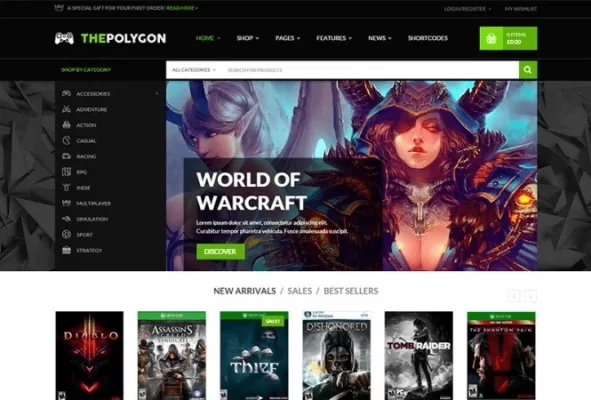 The Polygon 1.2.1 GPL Theme