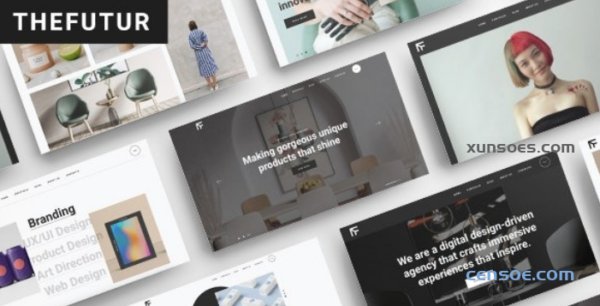 TheFutur Creative Portfolio Agency Theme 1.4.0 GPL Theme