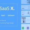 TheSaaS X Responsive SaaS Startup Business Theme 1.1.5破解版主题