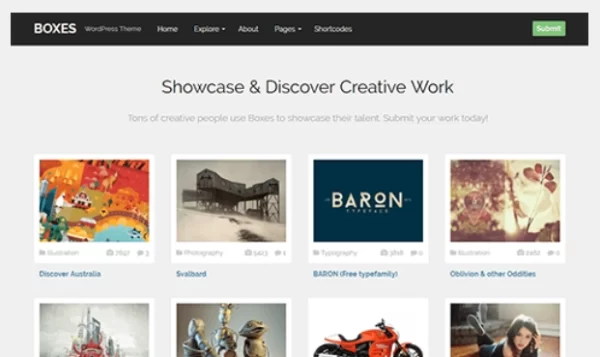 Theme Junkie – Boxes 1.0.1 GPL Theme