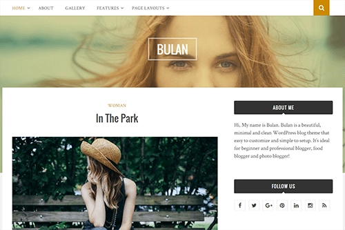 Theme Junkie – Bulan 1.1.0 GPL Theme