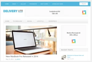 Theme Junkie – Delivery Lite 1.0.5 GPL Theme
