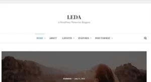 Theme Junkie – Leda 1.0.5 GPL Theme