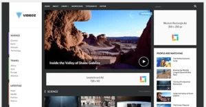 Theme Junkie – VideoZ 1.1.2 GPL Theme