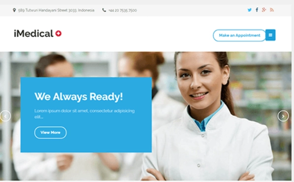 Theme Junkie – iMedical 1.2.0 GPL Theme