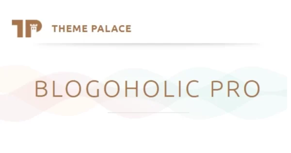 Theme Palace Blogoholic Pro 1.0.2 GPL Theme