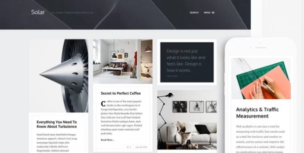 Themes Kingdom Solar WordPress Theme 1.2.5 GPL Theme