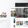 Top Magazine News WordPress Theme 1.2.2破解版主题